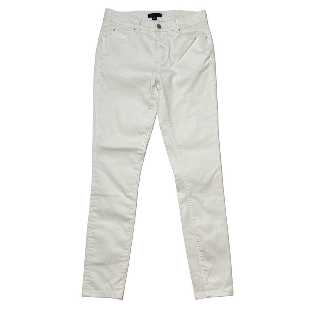 NWT‎ Ann Taylor The Skinny Jeans White Deitm Jeans Sz 4T
